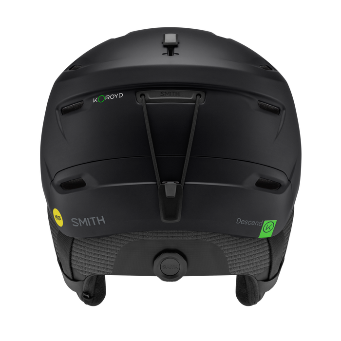 Smith Descend MIPS Round Contour Fit helmet in Matte Black, view 2