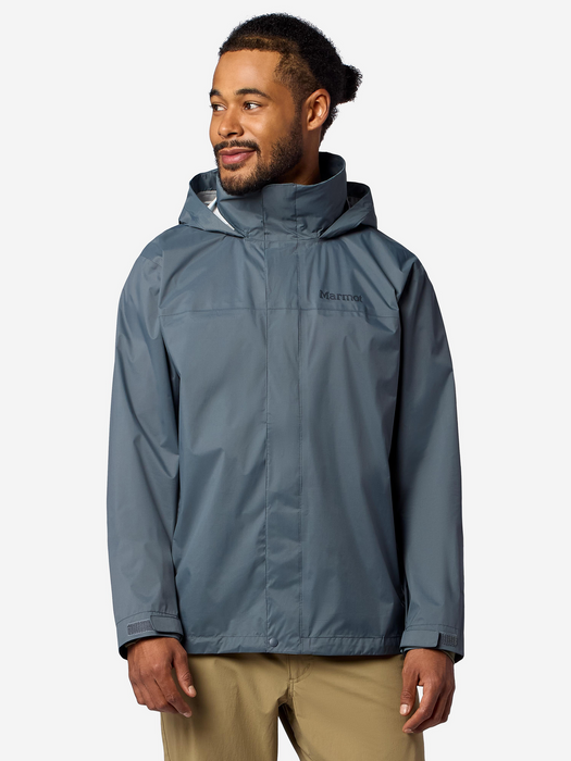 Marmot Men's PreCip Evo Jacket in Steel Onyx, view 2
