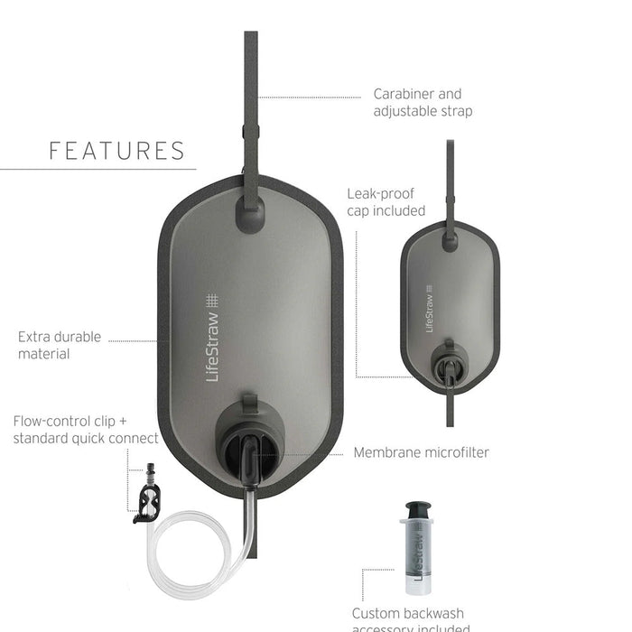 LifeStraw PEAK SERIES GRAVITY FILTER SYSTEM - 8L - Next Adventure