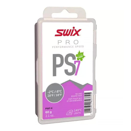 Swix PS7 VIOLET WAX 18 - 28F 60G - Next Adventure