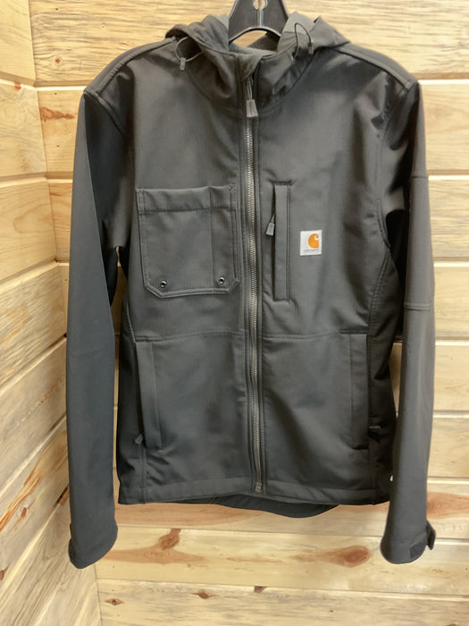 Softshell Hooded Gridfleece
