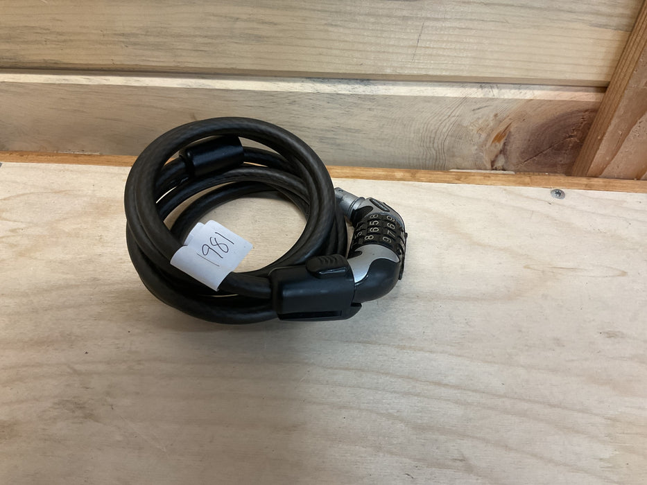 Cable bike lock