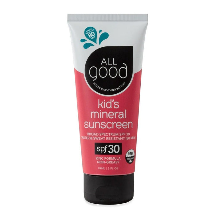 All Good SPF 30 KIDS MINERAL SUNSCREEN LOTION - 3 OZ - Next Adventure