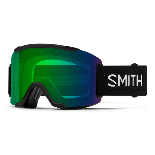 Smith Squad goggle, Black, ChromaPop Everyday Green Mirror