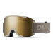 Smith Squad goggle, Chalk, ChromaPop Sun Black Gold Mirror