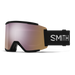 Smith Squad XL goggle, Black, ChromaPop Everyday Rose Gold Mirror