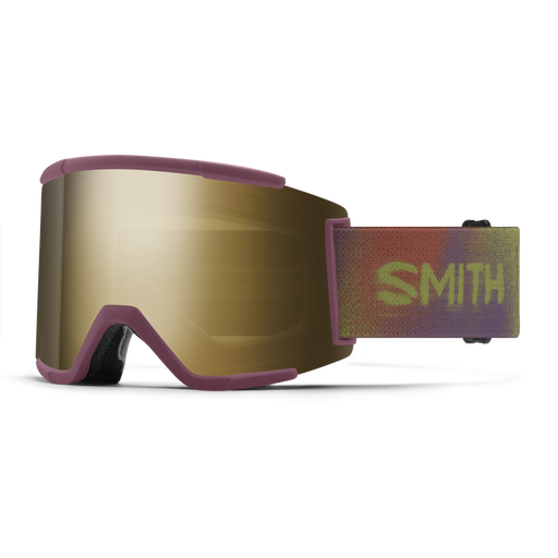 Smith Squad XL goggle, Sprayer, ChromaPop Sun Black Gold Mirror