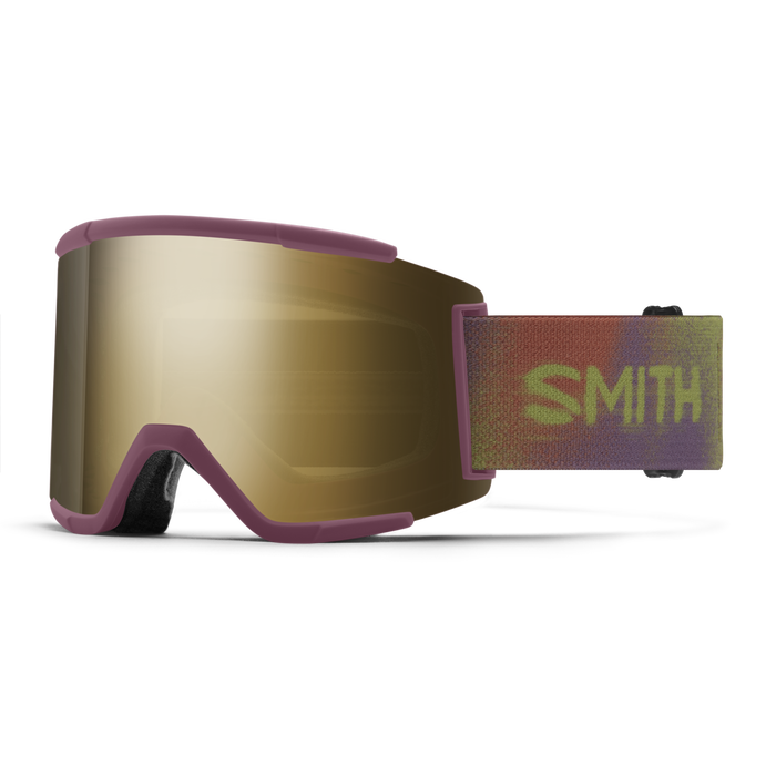 Smith Squad XL goggle, Sprayer, ChromaPop Sun Black Gold Mirror