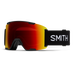 Smith Stash XL goggle, Black, ChromaPop Sun Red Mirror