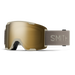 Smith Stash XL goggle, Chalk, ChromaPop Sun Black Gold Mirror