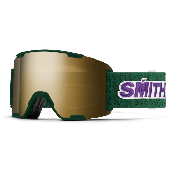 Smith Stash XL goggle, Evergreen Retro Classic, ChromaPop Sun Black Gold Mirror