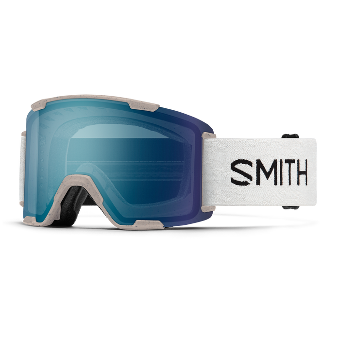 Smith Stash XL goggle, Raw ReNU Undyed, ChromaPop Everyday Blue Mirror