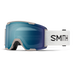 Smith Stash XL goggle, Raw ReNU Undyed, ChromaPop Everyday Blue Mirror