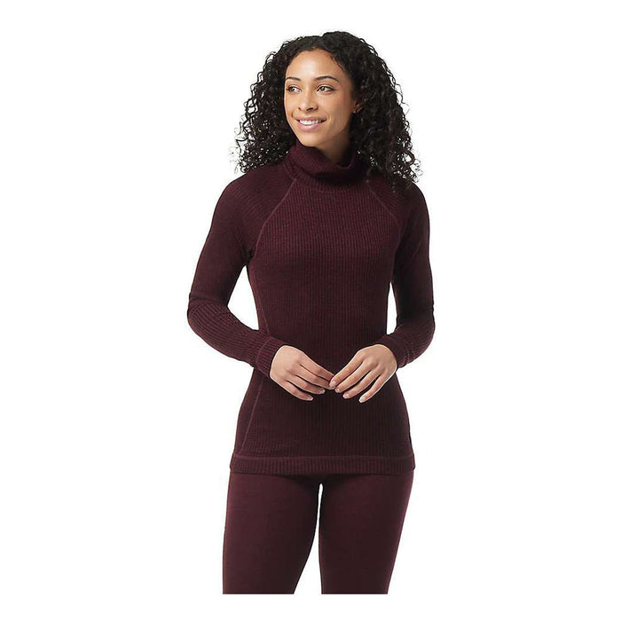 Smartwool THERMAL RIB TURTLENECK - WOMEN'S BASELAYER TOPS - Next Adventure