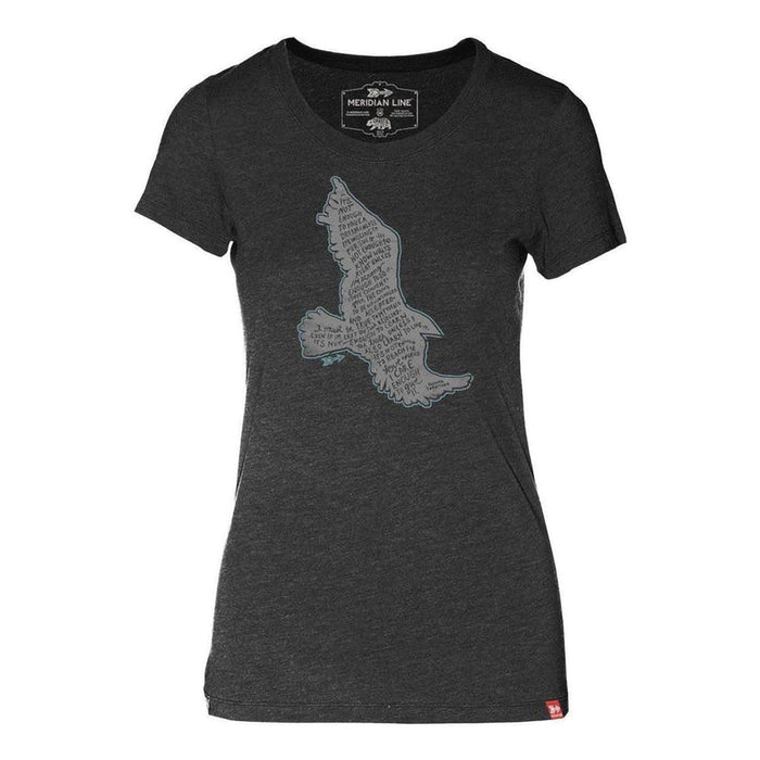 Meridian Lines THRASHER BIRD TEE - WOMEN'S SHORT SLEEVE SHIRTS - Next Adventure