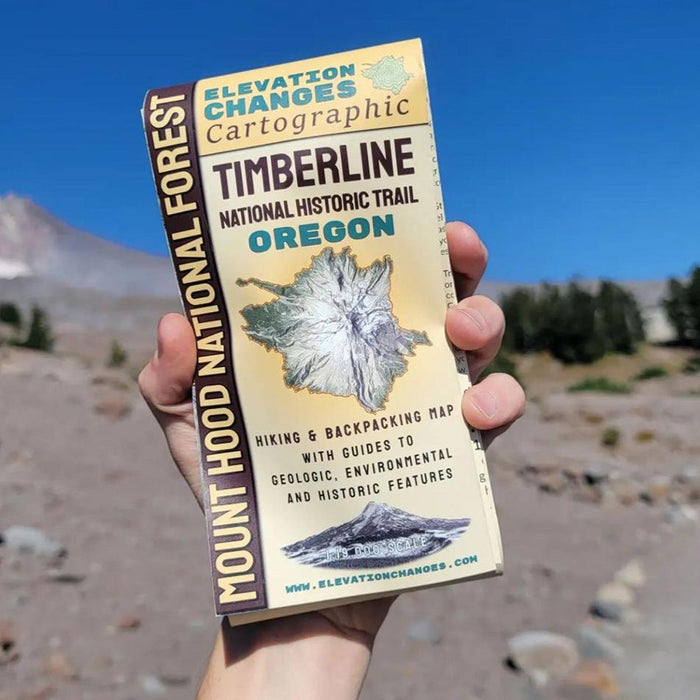 Elevation Changes Timberline National Historic Trail Map - Next Adventure