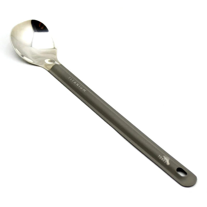 Next Adventure TITANIUM LONG HANDLE SPOON - Next Adventure