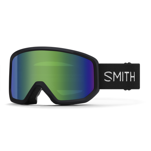 Smith Transfer goggle, Black, Green Sol-X Mirror