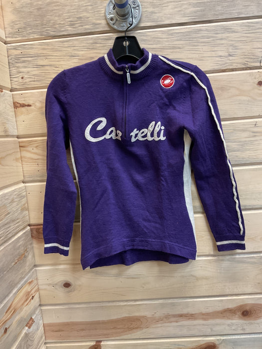 Wool cycling sweater