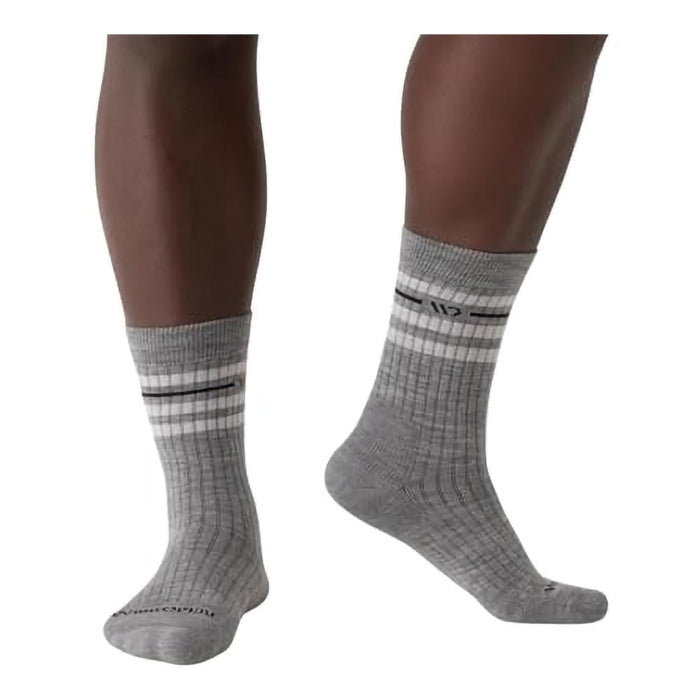 Wide Open VINTAGE STRIPE MIDWEIGHT CREW SOCK - Next Adventure