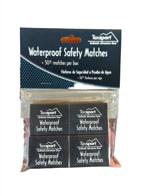 Next Adventure WATERPROOF SAFETY MATCHES - PACK OF 4 - Next Adventure