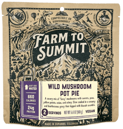 Farm To Summit WILD MUSHROOM POT PIE - Next Adventure