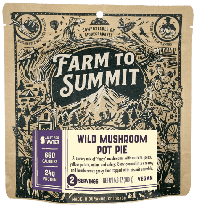 Farm To Summit WILD MUSHROOM POT PIE - Next Adventure