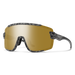 Smith Wildcat sunglasses, Matte Gray Marble, ChromaPop Polarized Bronze Mirror