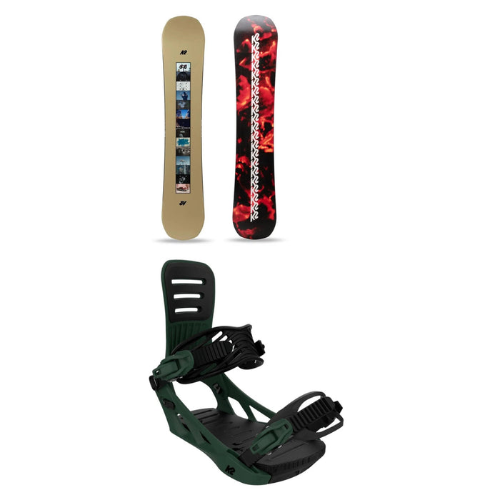 Next Adventure World Peace Men's Snowboard & Formula Men's Binding Bundle 10% off - Next Adventure