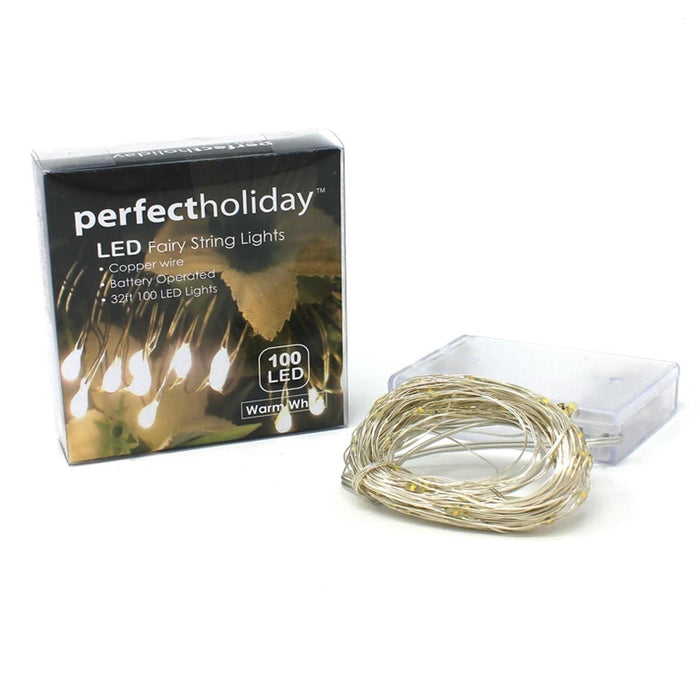 Perfect Holiday 100 LED CPPR CVR WIRE STRNG LT - Next Adventure