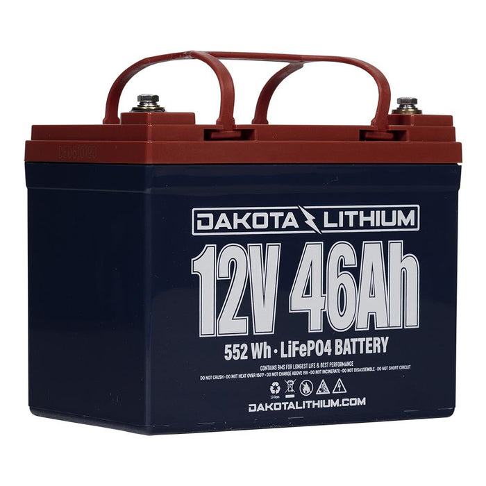 Dakota Lithium BATTERY 12V 46AH W/ CHARGER - Next Adventure