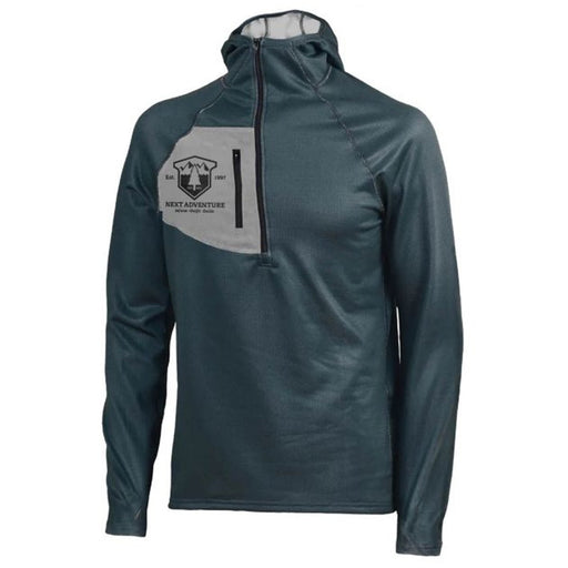 NW Alpine Black Spider Hoody Men's - Next Adventure Logo - Next Adventure