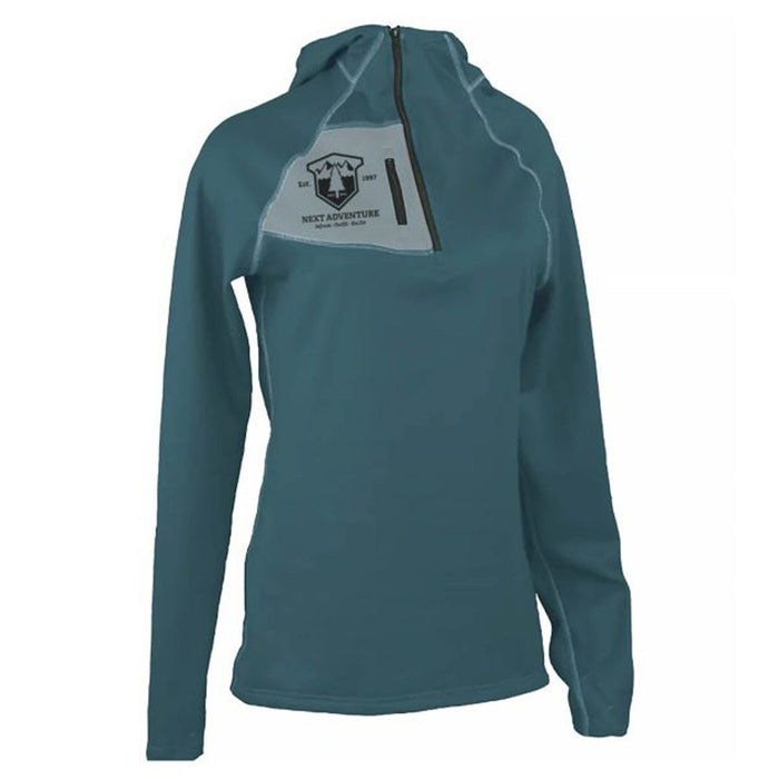 NW Alpine Black Spider Hoody Women's - Next Adventure Logo - Next Adventure