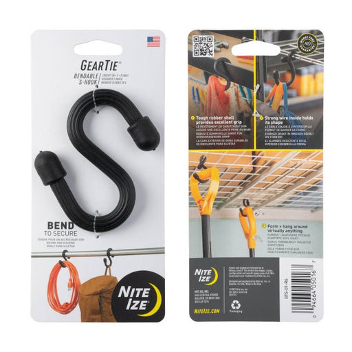 Nite Ize GEAR TIE BENDABLE S-HOOK - Next Adventure