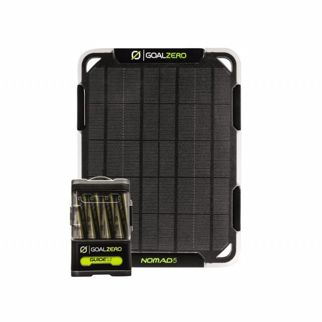 Goal Zero GUIDE 12+SOLAR KIT & NOMAD 5 - Next Adventure