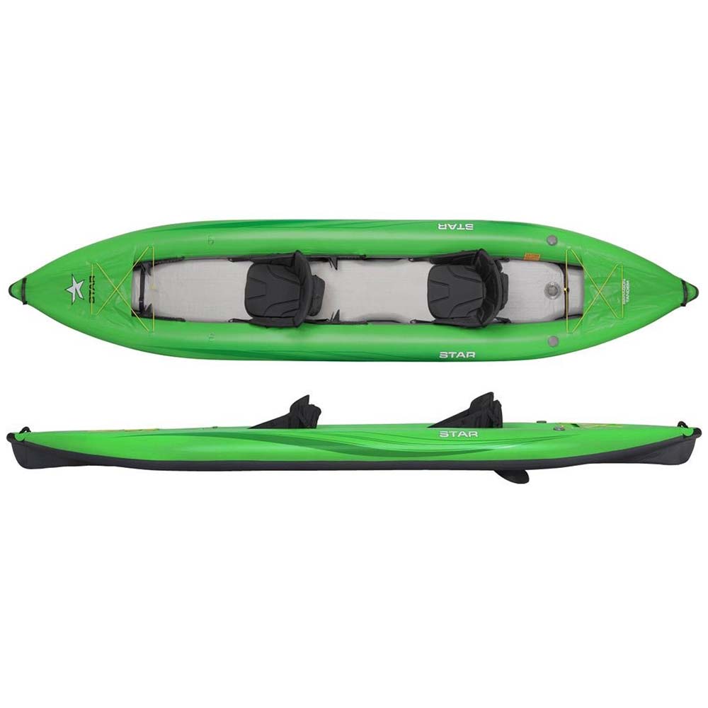 Star Raven II Inflatable Kayak - Blue