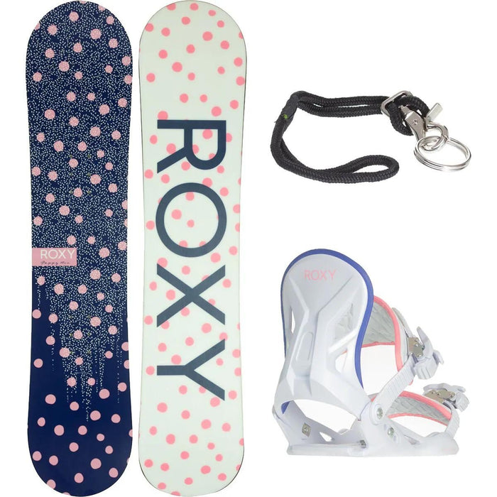 Roxy POPPY PACKAGE KIDS' SNOWBOARD - 2023 - Next Adventure