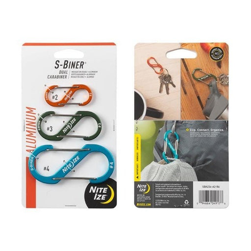 Nite Ize S-BINER ALUMINUM COMBO 3PK - Next Adventure