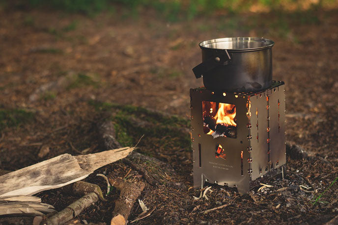 wood burning camp stove